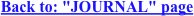 JANUARY 4, 2007 (CLICK ) PHILOSOPHY JOURNAL (An Introduction)
